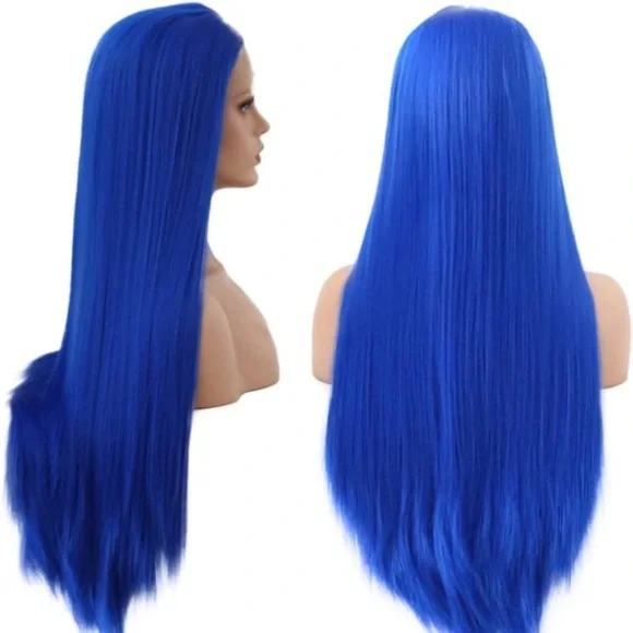 Blue Lace Front Wig